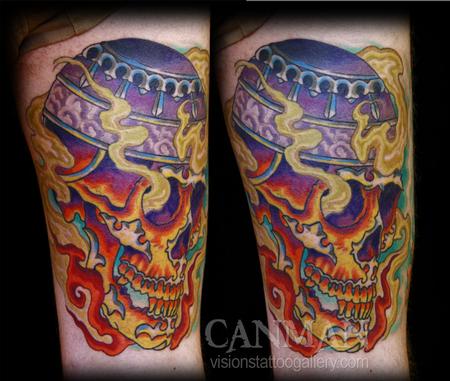 Canman - tibetan skull